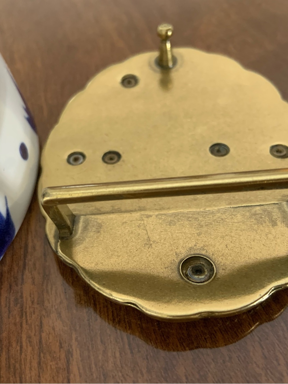 Ralph Lauren Brass-Tone RL Belt Buckle Accent - Picture 4 of 4